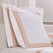Sateen breeze border sham 4 borders sham 4 borders