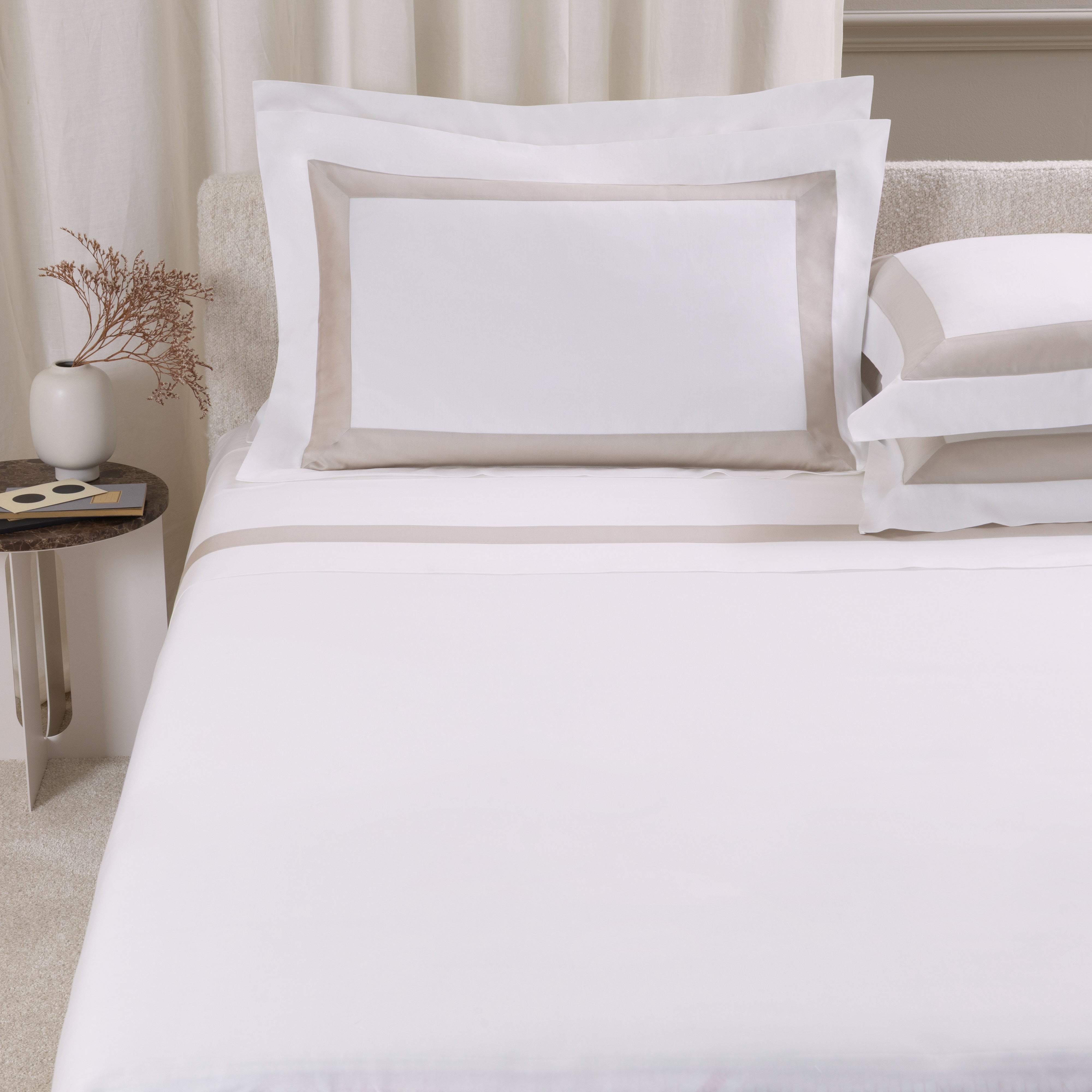 Sateen breeze border sham 4 borders sham 4 borders