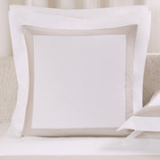 Sateen breeze border sham 4 borders sham 4 borders
