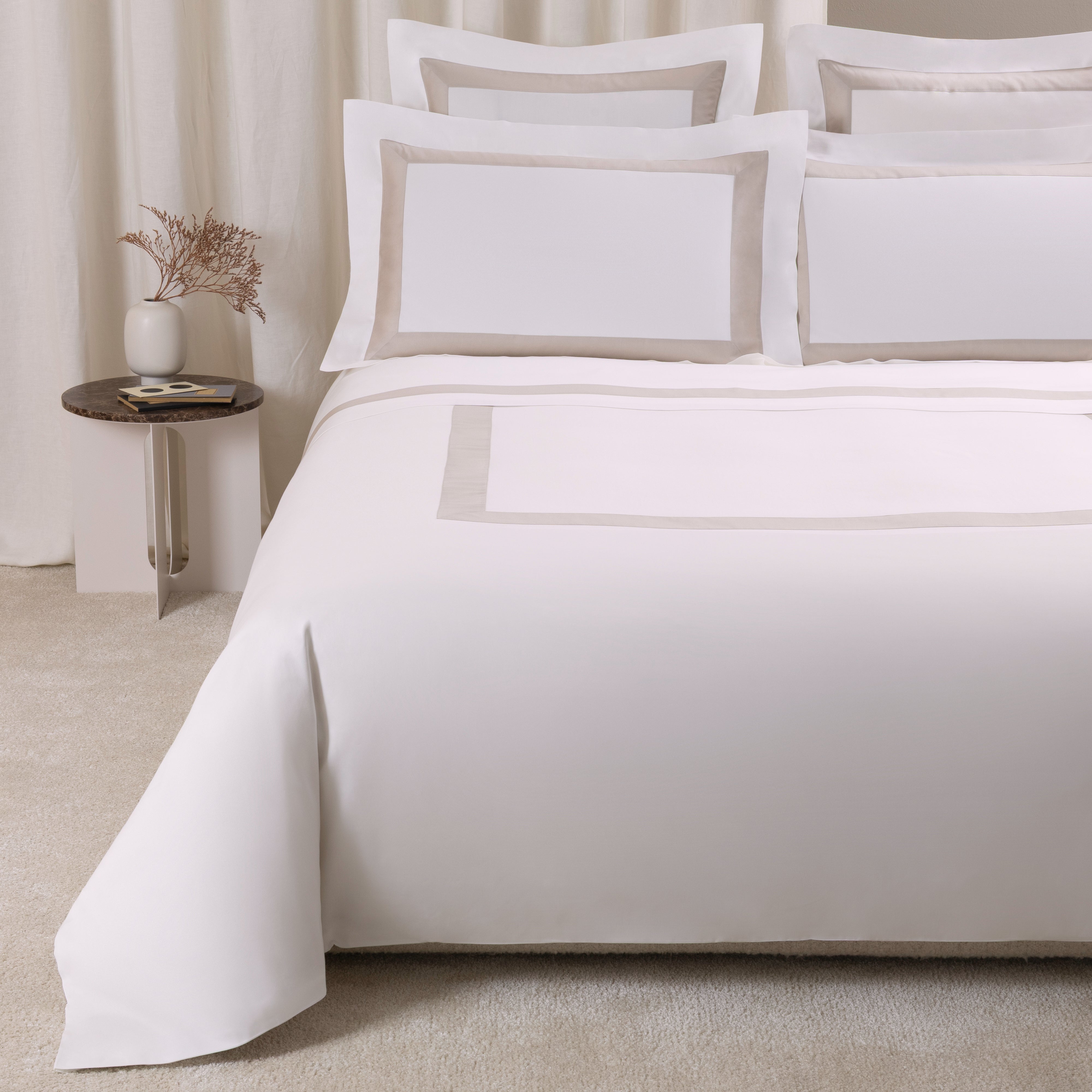 Sateen breeze border sham 4 borders sham 4 borders