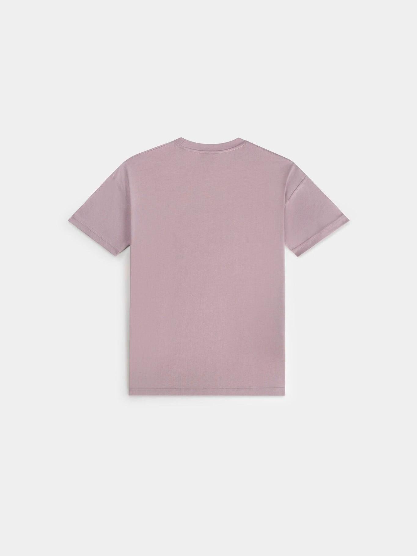 Brand box fit t-shirt burnished lilac