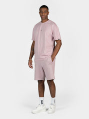 Brand box fit t-shirt burnished lilac
