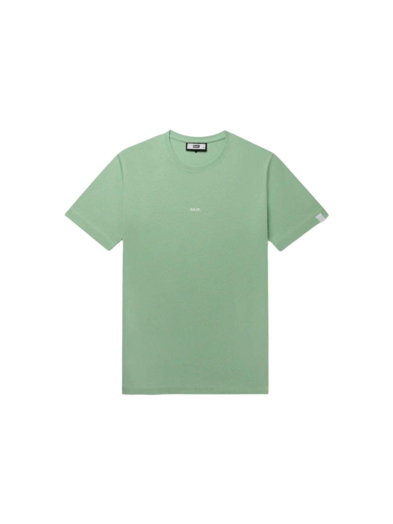 Brand regular fit t-shirt quiet green