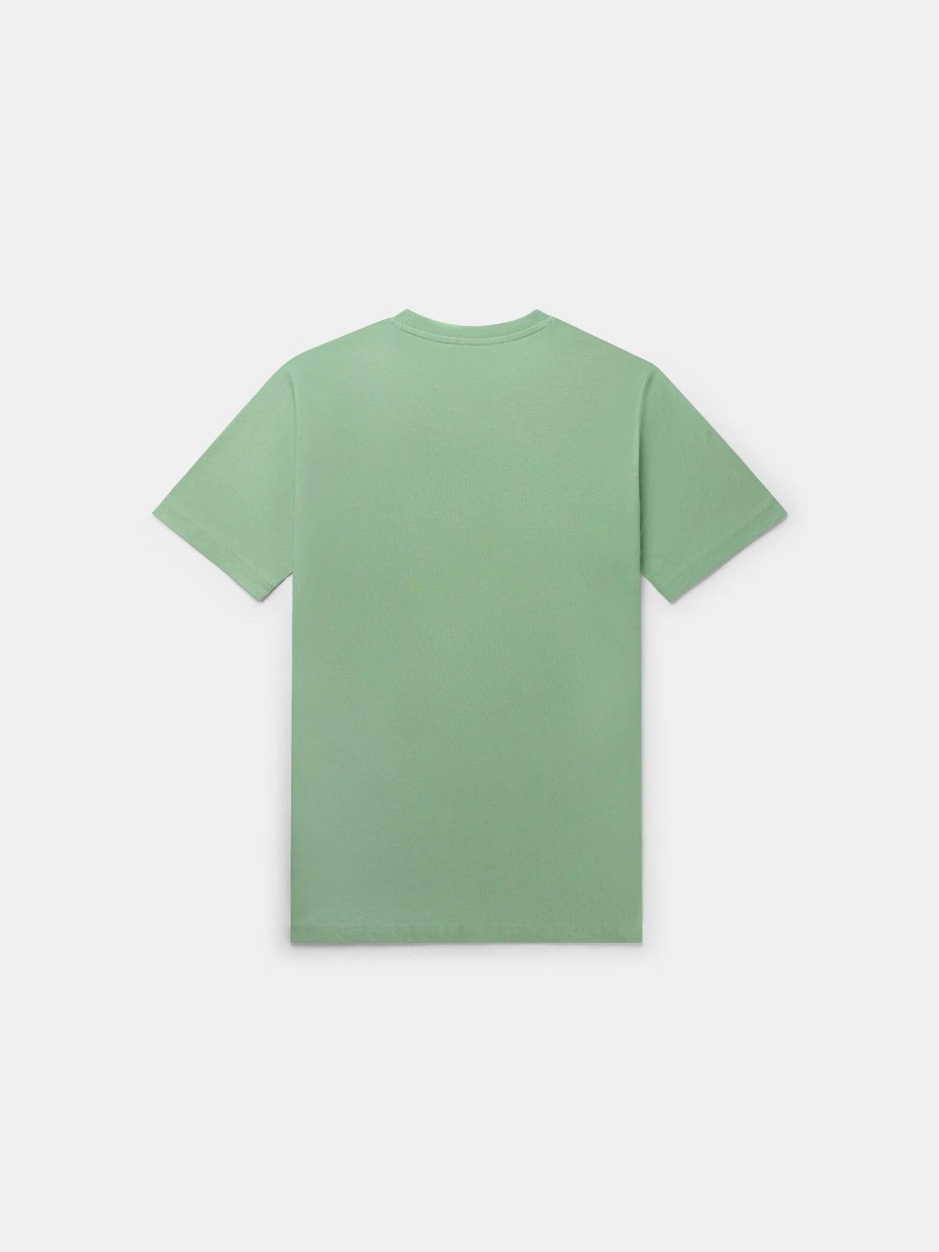 Brand regular fit t-shirt quiet green