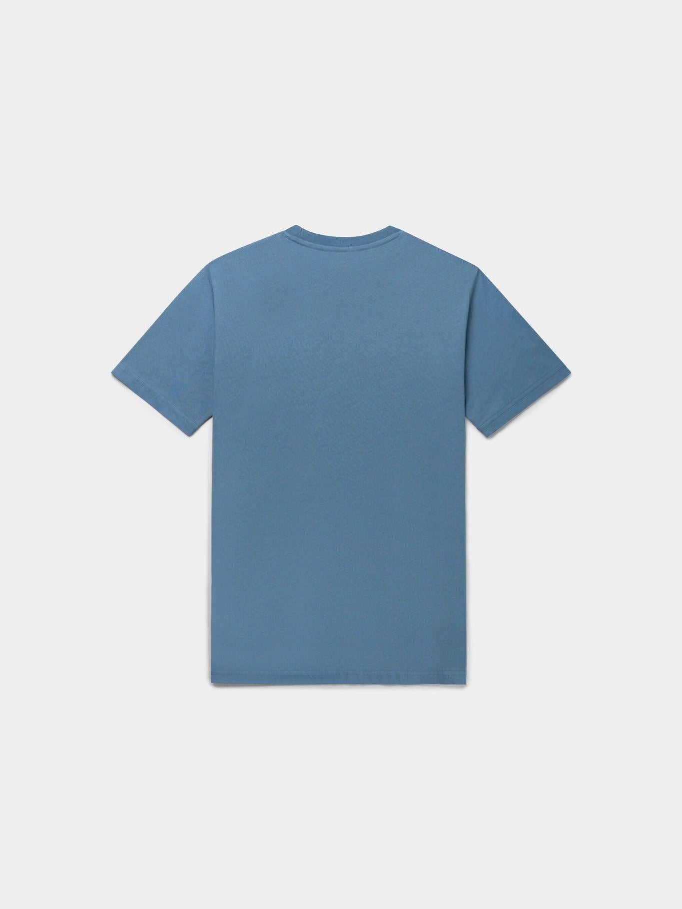 Brand regular fit t-shirt coronet blue