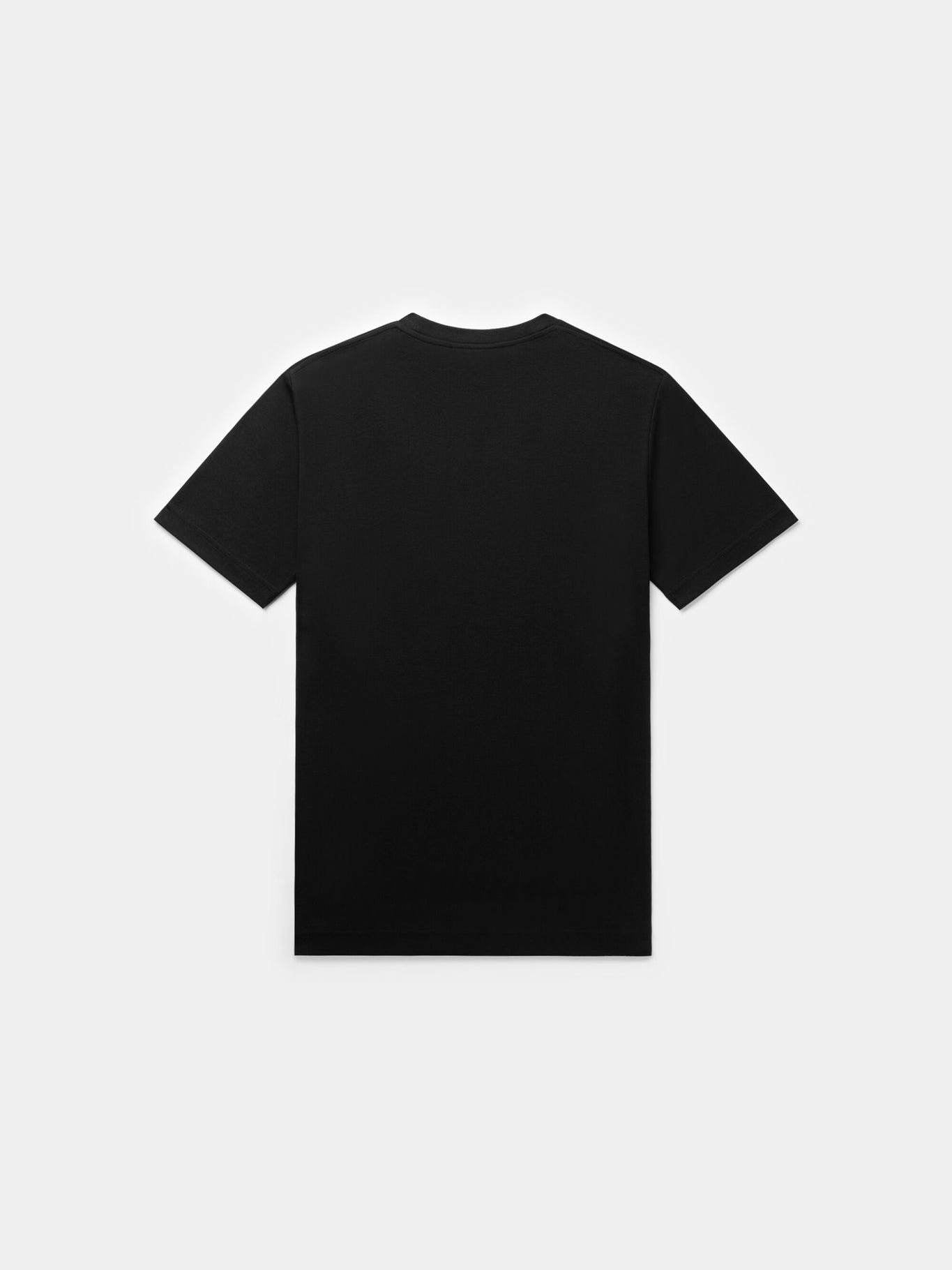 Q+ regular fit t-shirt jet black