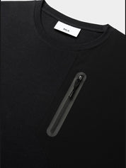 Q+ regular fit t-shirt jet black