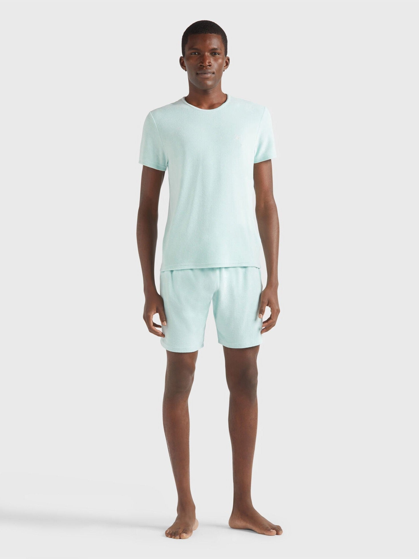 Terry t-shirt solid