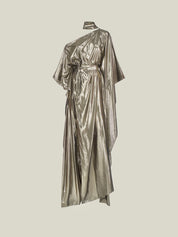 Taylor seventies kaftan dress gold