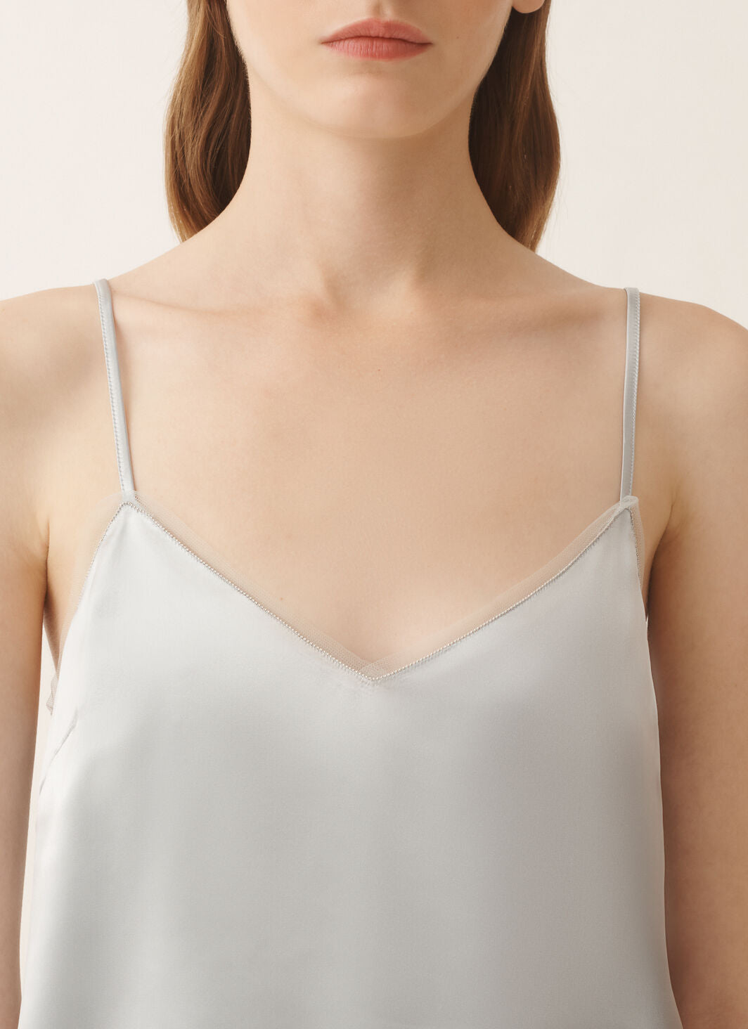 Satin lingerie top