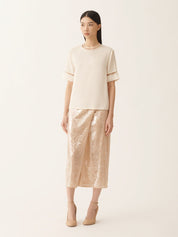 Crepe de chine top