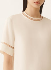 Crepe de chine top