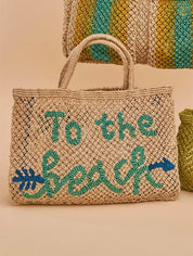 TO THE BEACH JUTE BAG