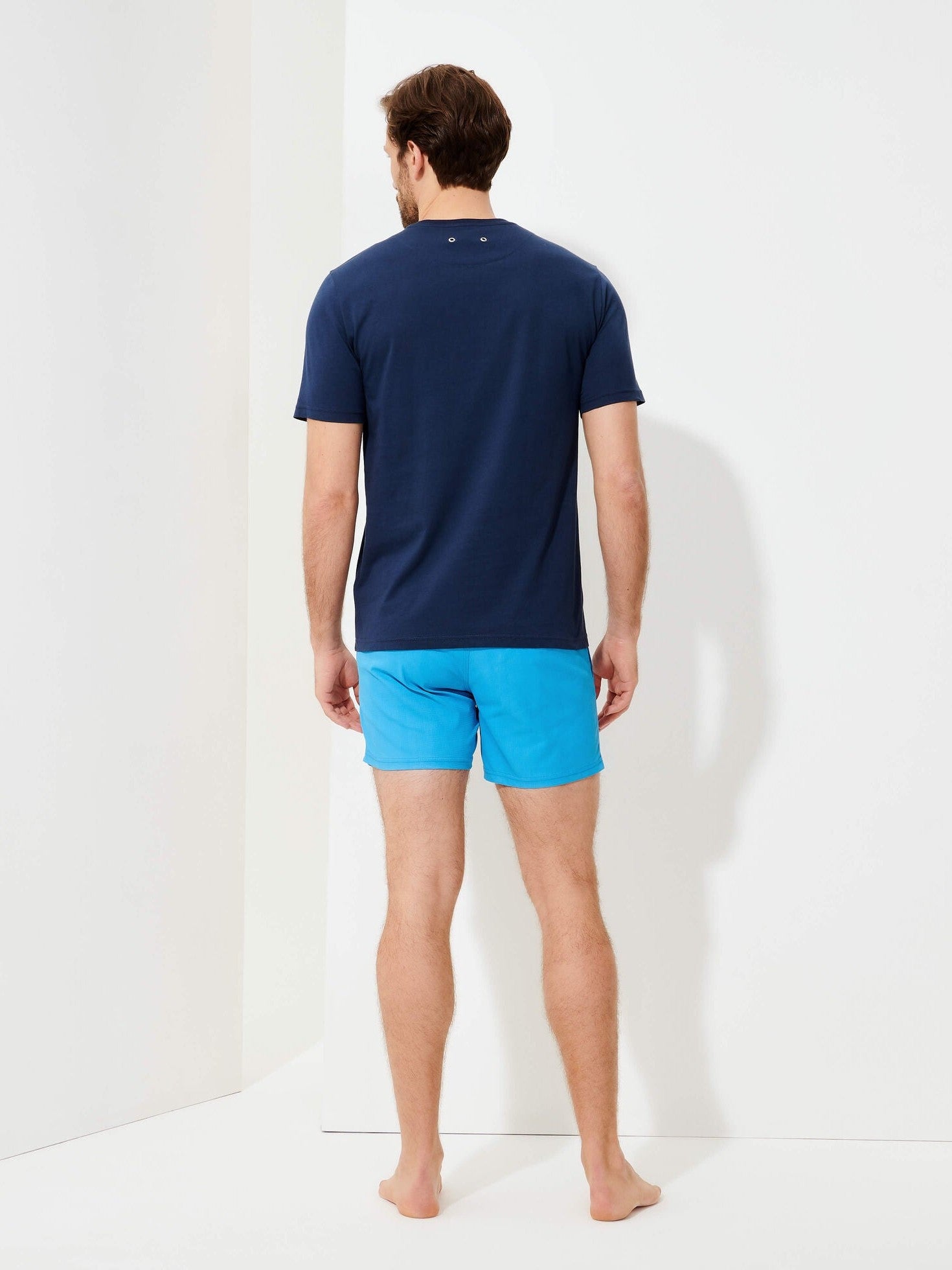 Men organic cotton t-shirt solid