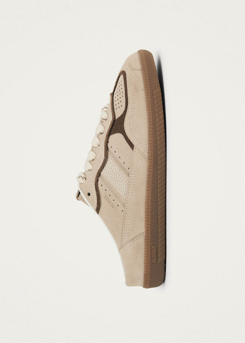 TB.490 MULE CREAM LEATHER SNEAKERS