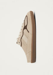 TB.490 MULE CREAM LEATHER SNEAKERS
