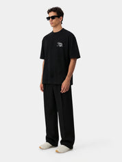 Twin-pleat pants