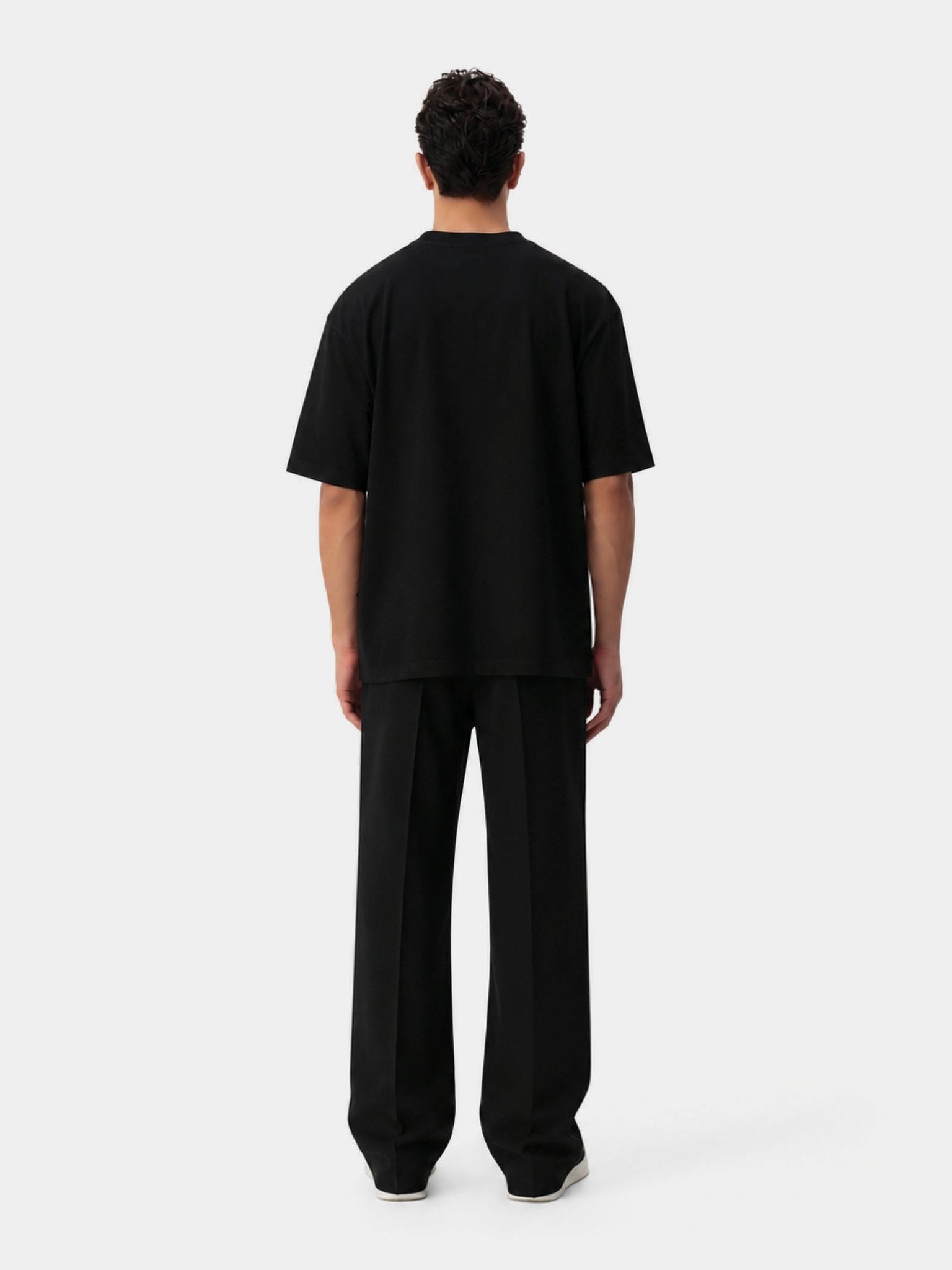Twin-pleat pants