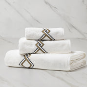 TWIST EMBROIDERY 5 PC TOWEL SET