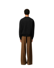 Black Cotton Ami De Coeur Sweatshirt