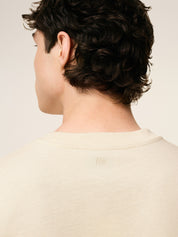 Tshirt with tonal embossed ami de coeur