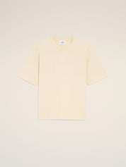 Tshirt with tonal embossed ami de coeur