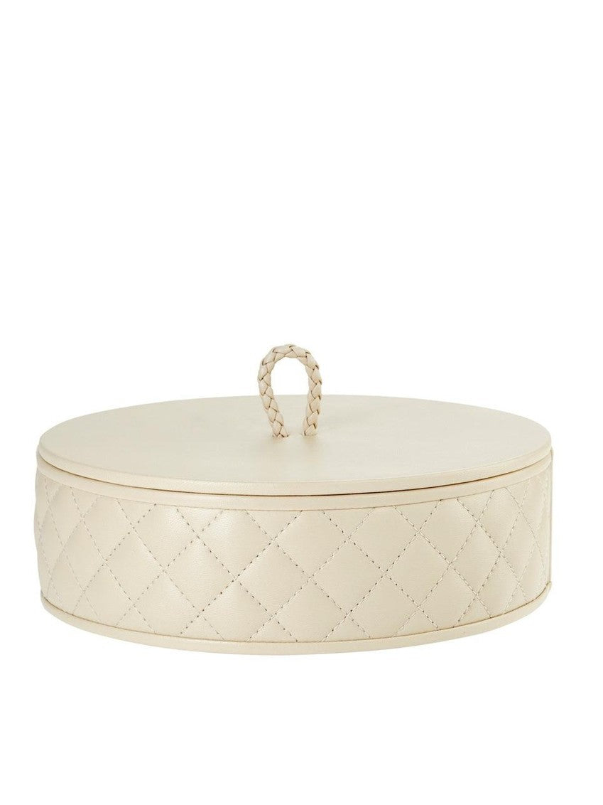Riviere jana diamond round box large