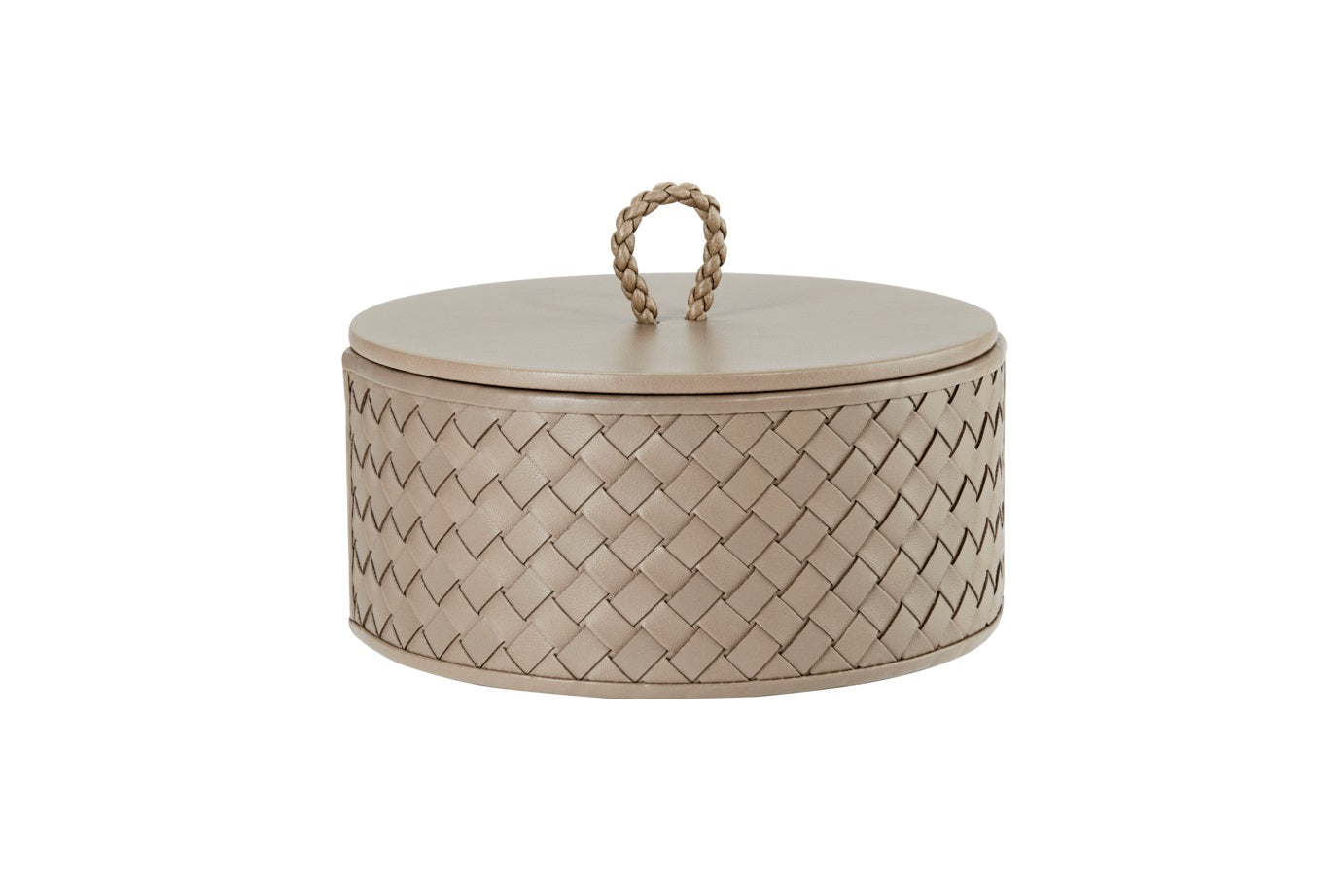 Riviere Jana Handwoven Round Box Medium