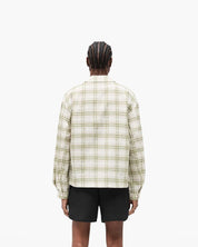 Sheer Long Sleeve Flannel Shirt