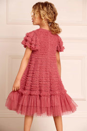 VIVI RUFFLE KIDS DRESS