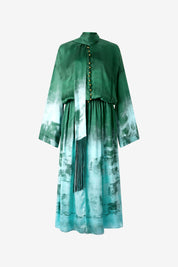 Pure Silk Shirt Dress