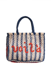 VOILA STRIPES JUTE BAG