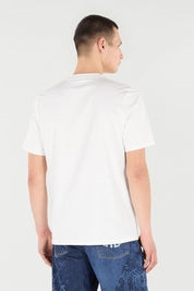 T-SHIRT WITH MIRROR SNAKE MONOGRAM