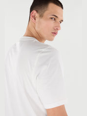 T-shirt with mirror snake monogram