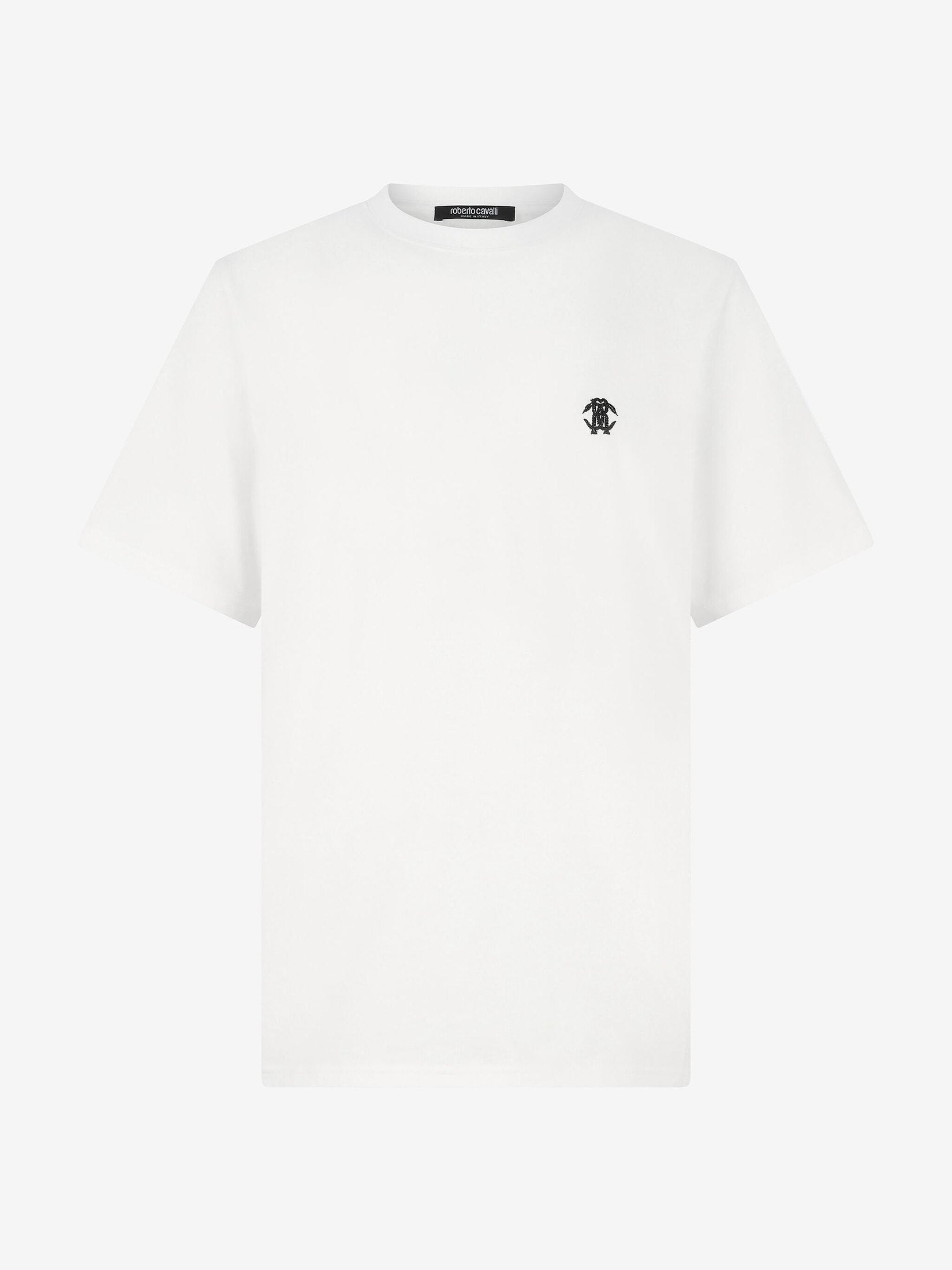 T-shirt with mirror snake monogram