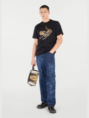 Cotton t-shirt with tiger