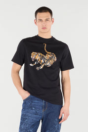 COTTON T-SHIRT WITH TIGER