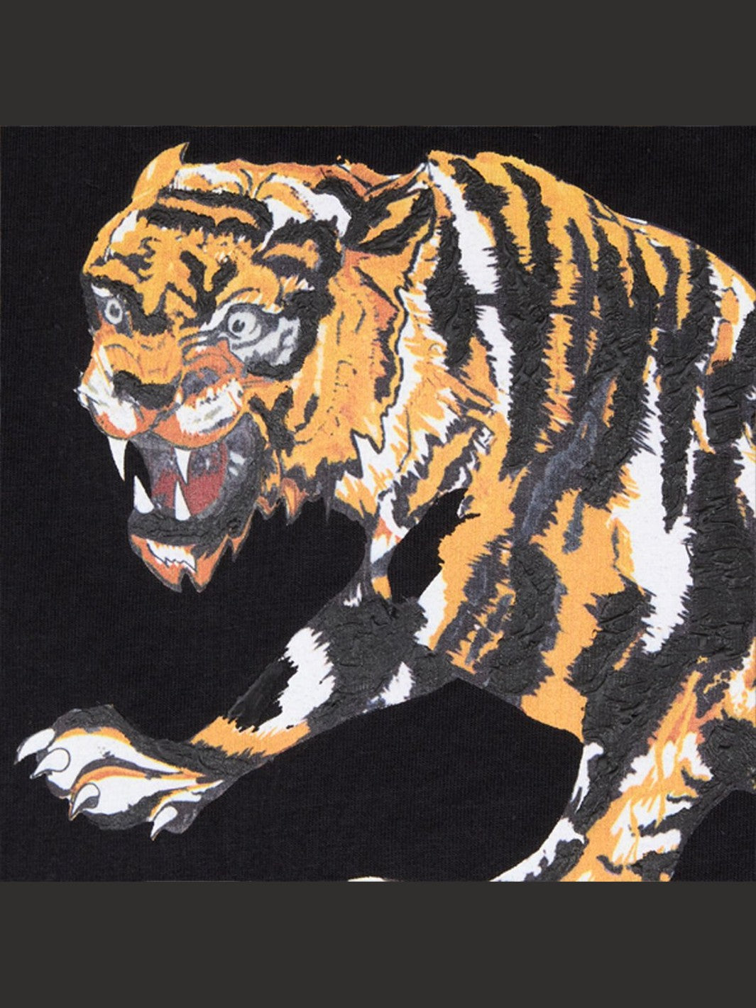 Cotton t-shirt with tiger