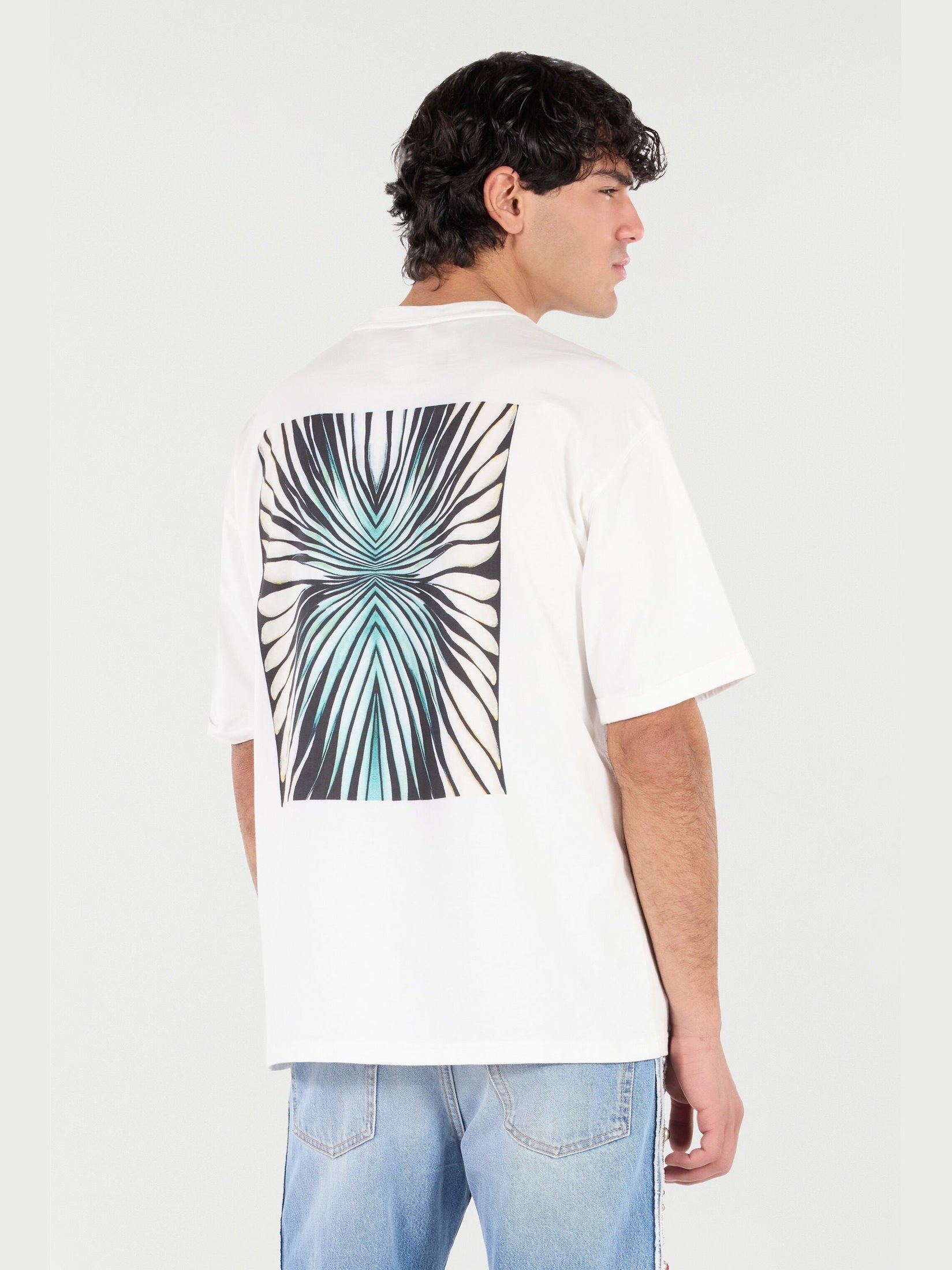 Embroidered logo cotton t-shirt