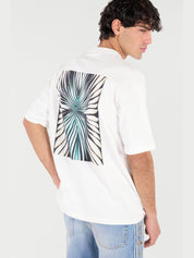 Embroidered logo cotton t-shirt