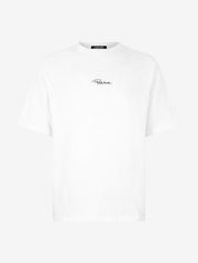 Embroidered logo cotton t-shirt