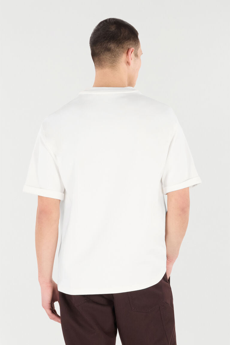 T-SHIRT WITH EMBROIDERED LOGO