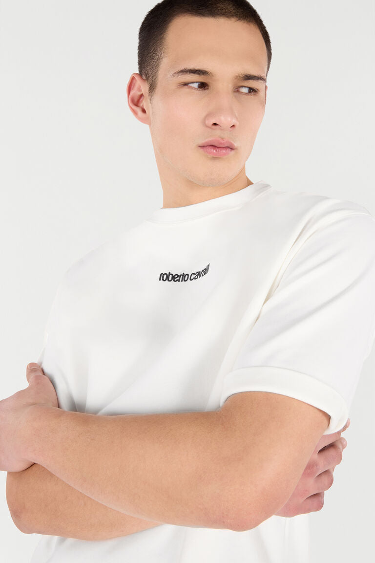 T-SHIRT WITH EMBROIDERED LOGO