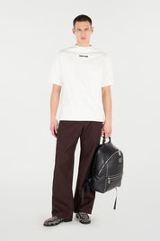 T-SHIRT WITH EMBROIDERED LOGO