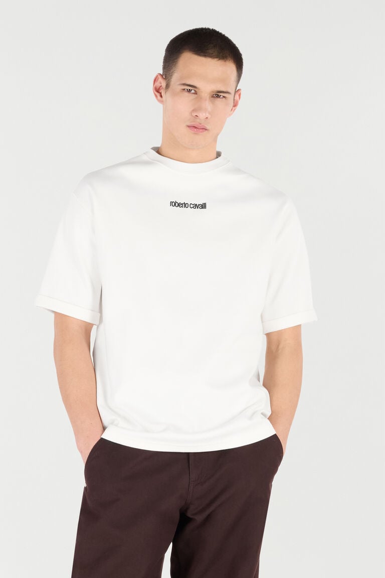 T-SHIRT WITH EMBROIDERED LOGO