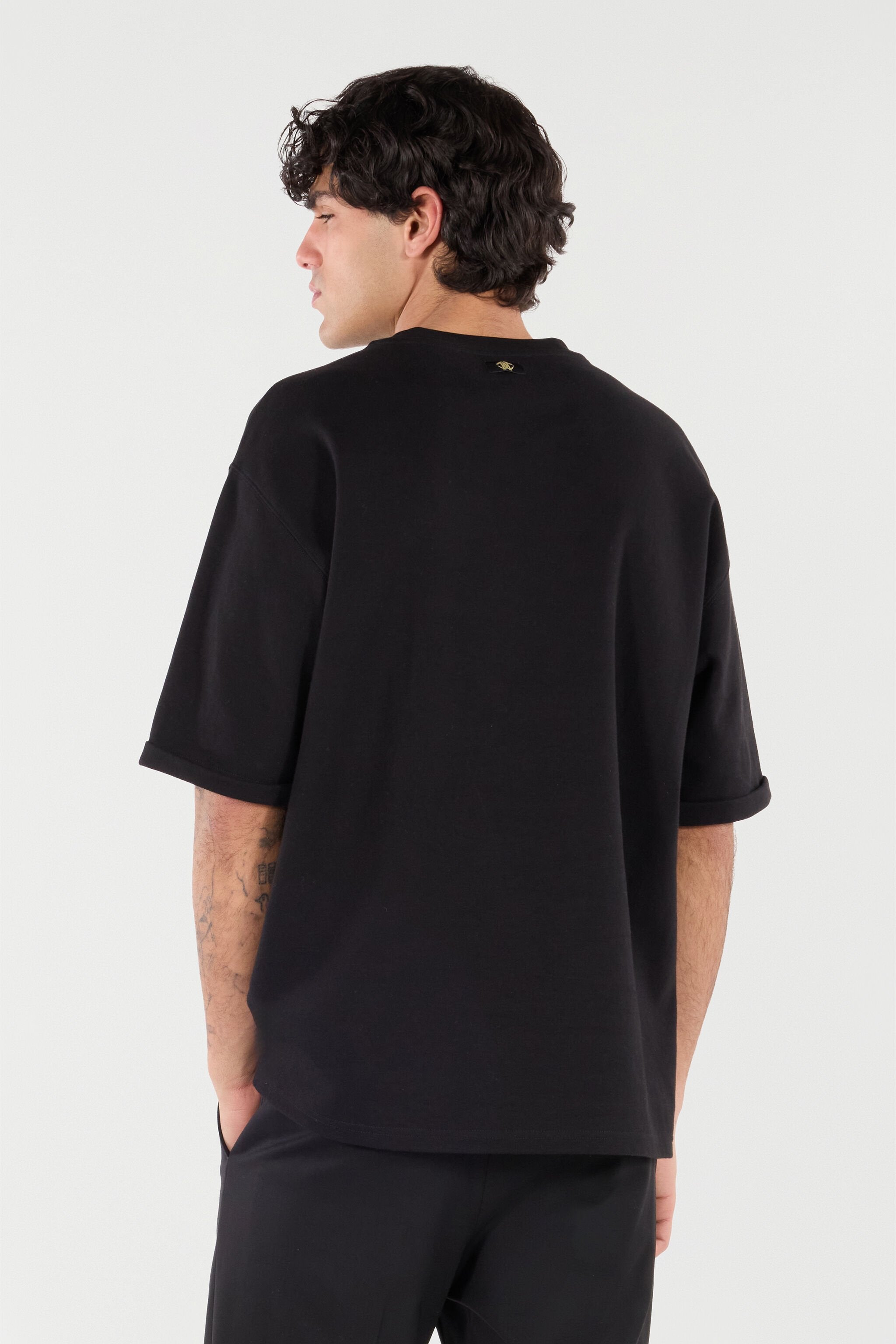 T-SHIRT WITH EMBROIDERED LOGO