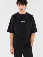 T-shirt with embroidered logo