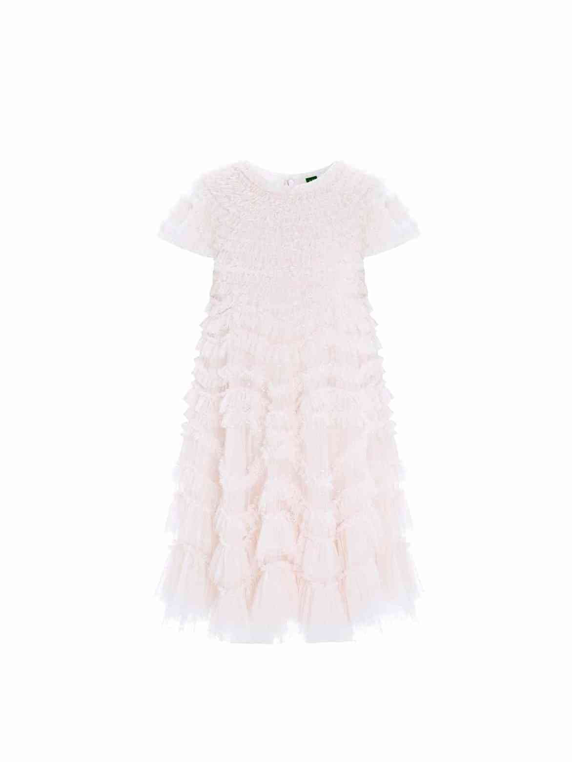 WILD ROSE RUFFLE KIDS DRESS فستان 
