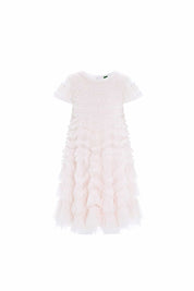 WILD ROSE RUFFLE KIDS DRESS