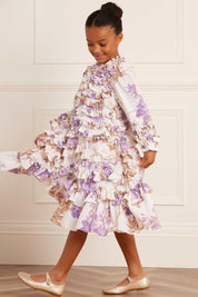 WISTERIA CREPE KIDS DRESS